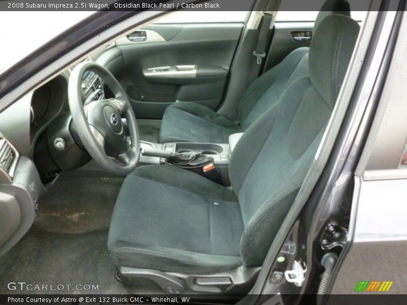 Obsidian Black Pearl / Carbon Black 2008 Subaru Impreza 2.5i Wagon