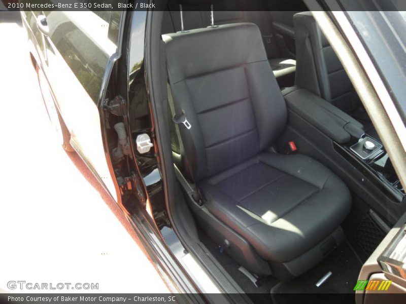 Black / Black 2010 Mercedes-Benz E 350 Sedan
