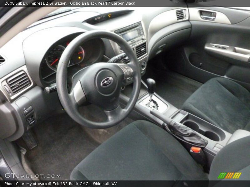 Obsidian Black Pearl / Carbon Black 2008 Subaru Impreza 2.5i Wagon