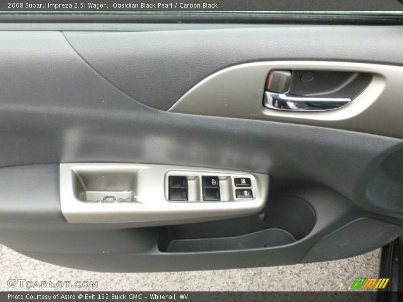 Obsidian Black Pearl / Carbon Black 2008 Subaru Impreza 2.5i Wagon