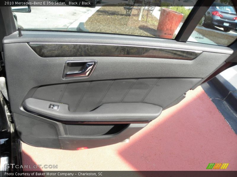 Black / Black 2010 Mercedes-Benz E 350 Sedan