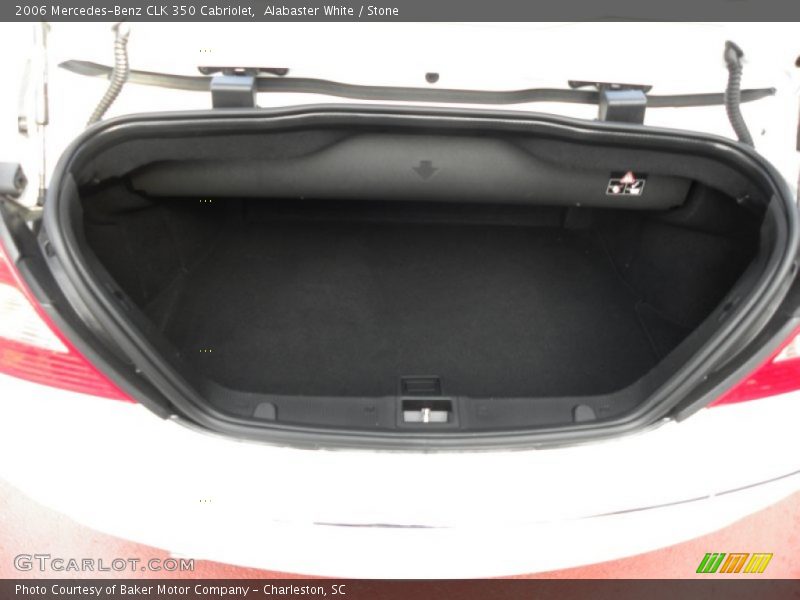 Alabaster White / Stone 2006 Mercedes-Benz CLK 350 Cabriolet
