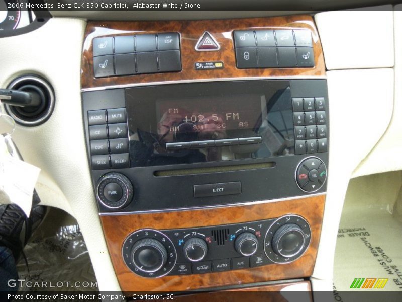 Alabaster White / Stone 2006 Mercedes-Benz CLK 350 Cabriolet