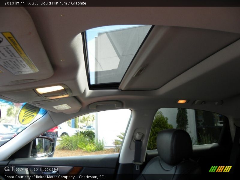 Liquid Platinum / Graphite 2010 Infiniti FX 35