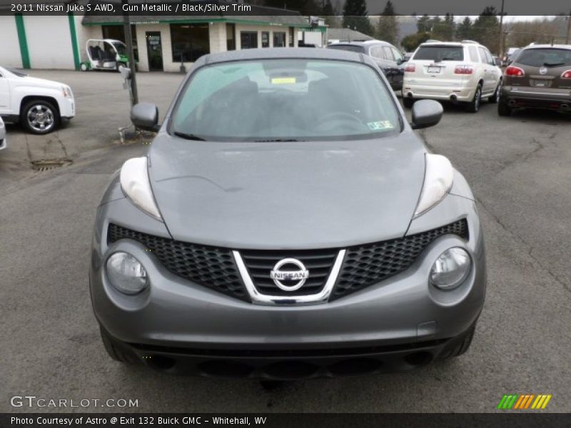 Gun Metallic / Black/Silver Trim 2011 Nissan Juke S AWD