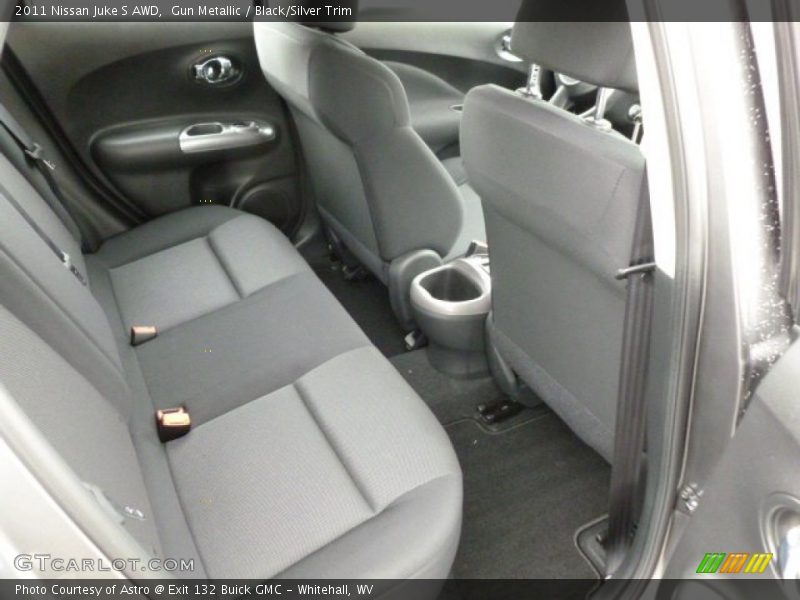 Gun Metallic / Black/Silver Trim 2011 Nissan Juke S AWD
