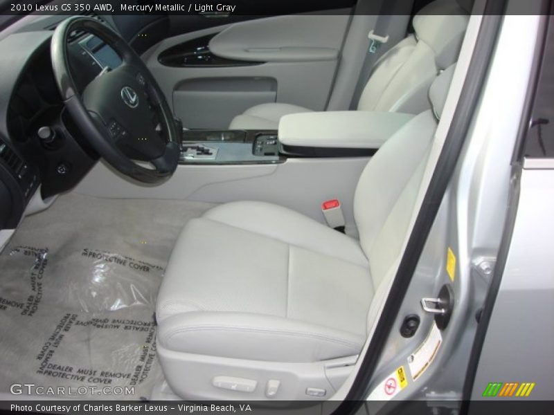 Mercury Metallic / Light Gray 2010 Lexus GS 350 AWD