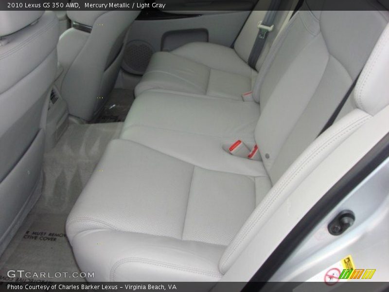 Mercury Metallic / Light Gray 2010 Lexus GS 350 AWD