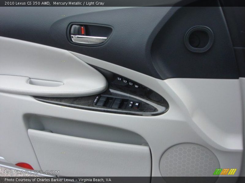 Mercury Metallic / Light Gray 2010 Lexus GS 350 AWD