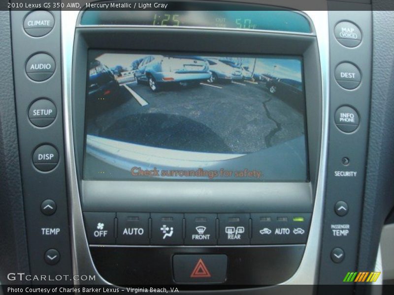 Mercury Metallic / Light Gray 2010 Lexus GS 350 AWD