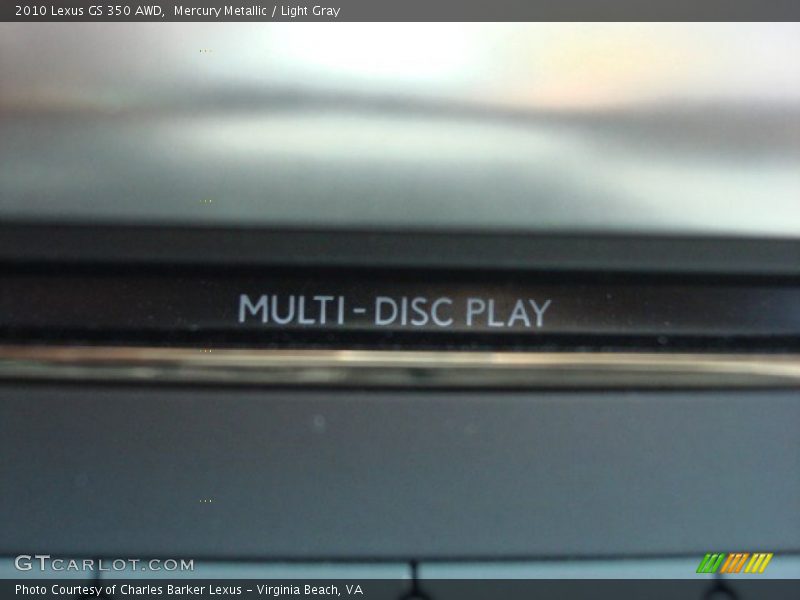 Mercury Metallic / Light Gray 2010 Lexus GS 350 AWD