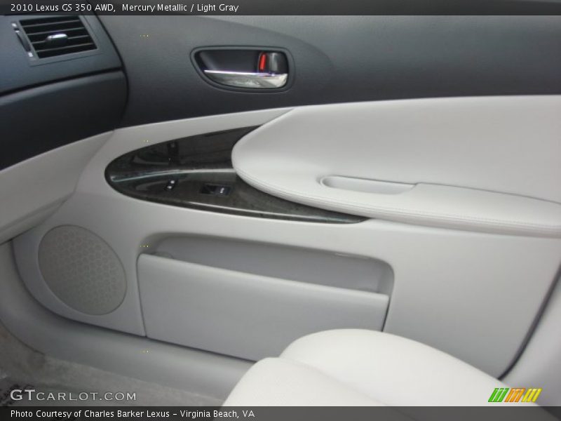 Mercury Metallic / Light Gray 2010 Lexus GS 350 AWD