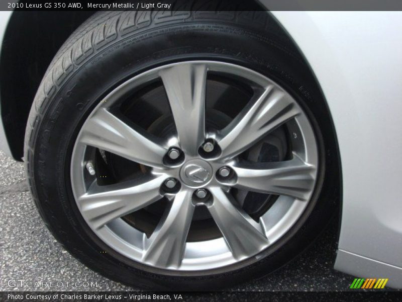  2010 GS 350 AWD Wheel