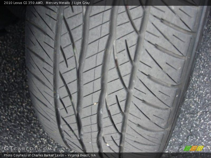 Mercury Metallic / Light Gray 2010 Lexus GS 350 AWD
