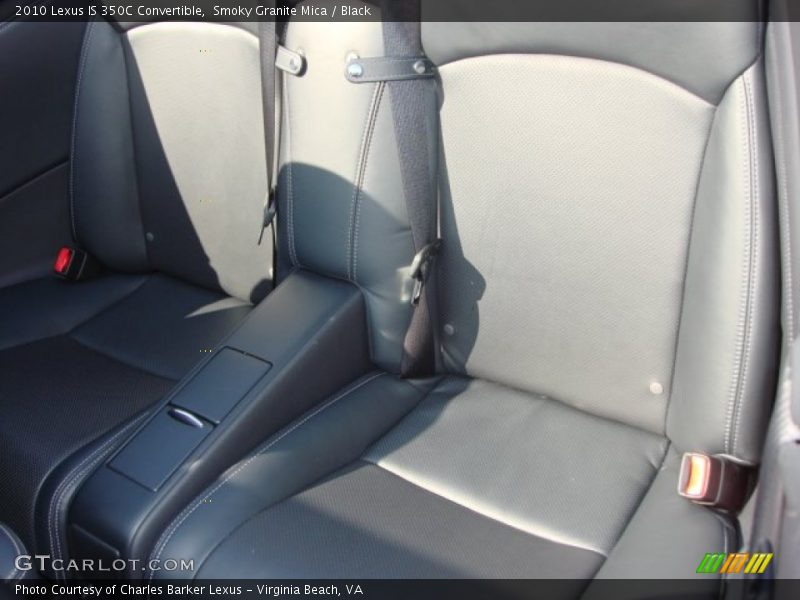Smoky Granite Mica / Black 2010 Lexus IS 350C Convertible