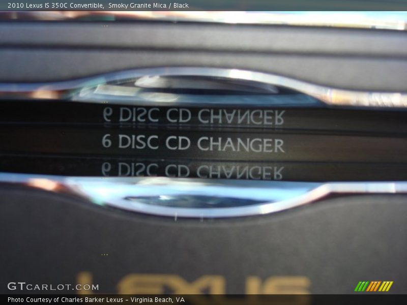 Smoky Granite Mica / Black 2010 Lexus IS 350C Convertible