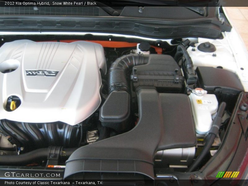 Snow White Pearl / Black 2012 Kia Optima Hybrid