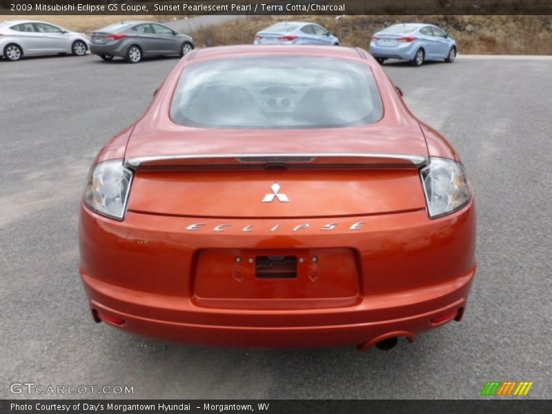 Sunset Pearlescent Pearl / Terra Cotta/Charcoal 2009 Mitsubishi Eclipse GS Coupe