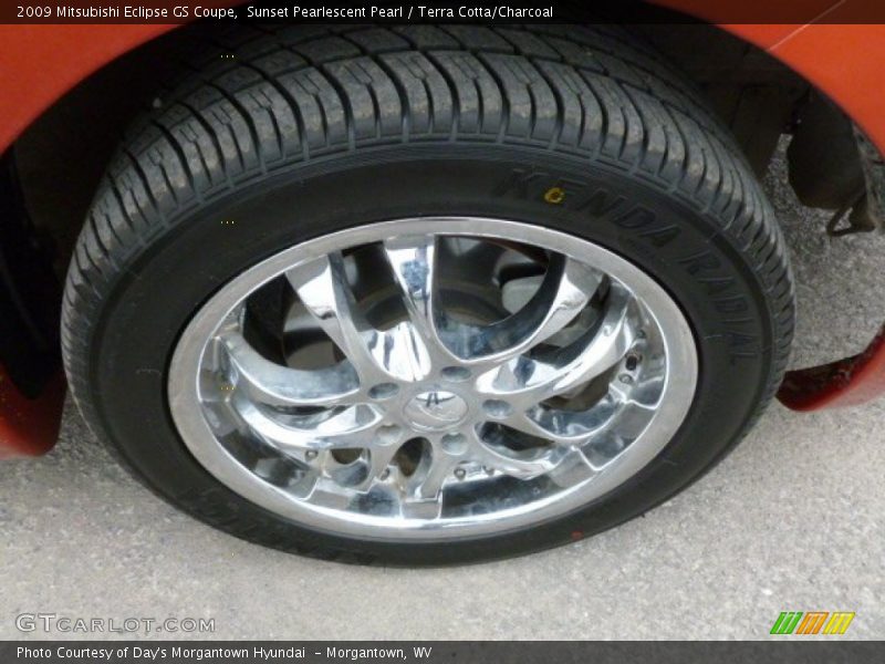 Sunset Pearlescent Pearl / Terra Cotta/Charcoal 2009 Mitsubishi Eclipse GS Coupe