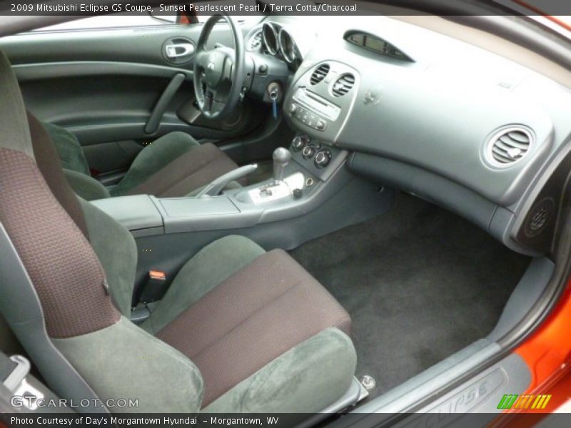  2009 Eclipse GS Coupe Terra Cotta/Charcoal Interior