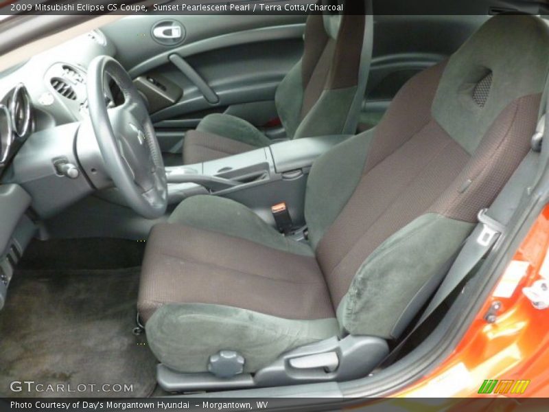 Front Seat of 2009 Eclipse GS Coupe