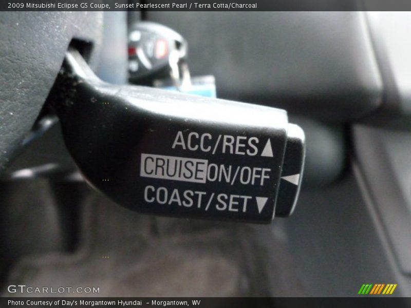 Sunset Pearlescent Pearl / Terra Cotta/Charcoal 2009 Mitsubishi Eclipse GS Coupe
