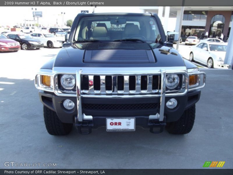 Black / Ebony/Light Cashmere 2009 Hummer H3 T Alpha