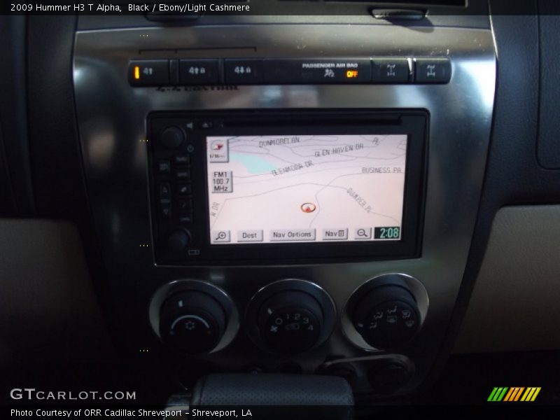 Navigation of 2009 H3 T Alpha