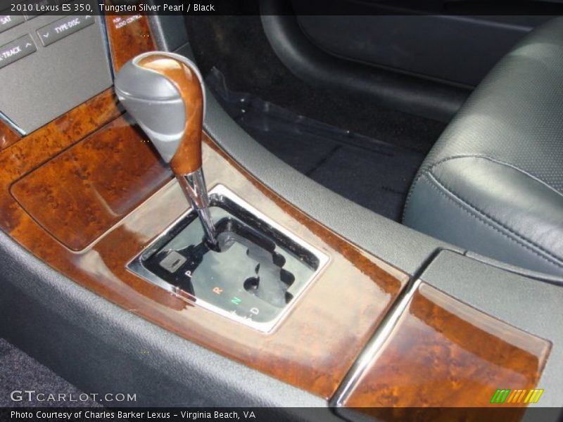 Tungsten Silver Pearl / Black 2010 Lexus ES 350