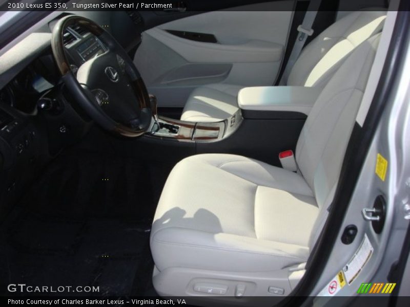 Tungsten Silver Pearl / Parchment 2010 Lexus ES 350