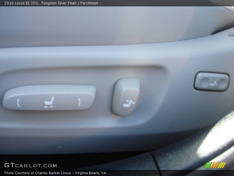 Tungsten Silver Pearl / Parchment 2010 Lexus ES 350