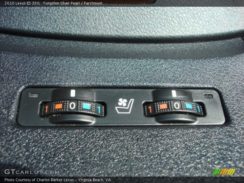 Tungsten Silver Pearl / Parchment 2010 Lexus ES 350