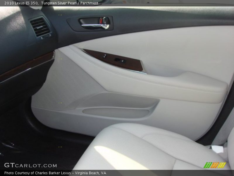 Tungsten Silver Pearl / Parchment 2010 Lexus ES 350