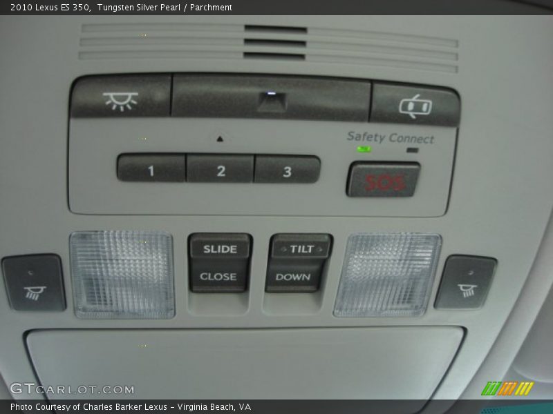 Tungsten Silver Pearl / Parchment 2010 Lexus ES 350