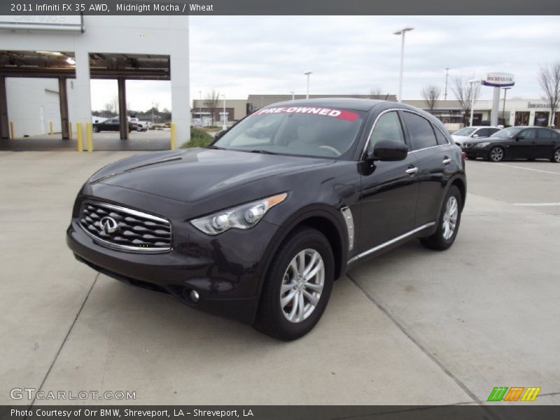Midnight Mocha / Wheat 2011 Infiniti FX 35 AWD
