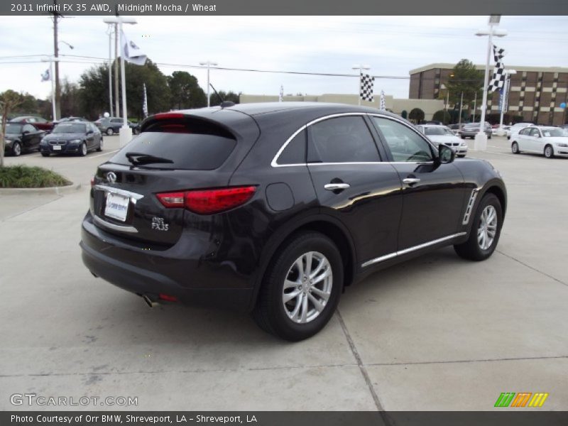 Midnight Mocha / Wheat 2011 Infiniti FX 35 AWD
