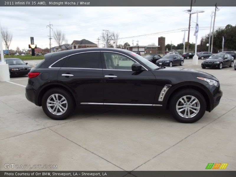 Midnight Mocha / Wheat 2011 Infiniti FX 35 AWD