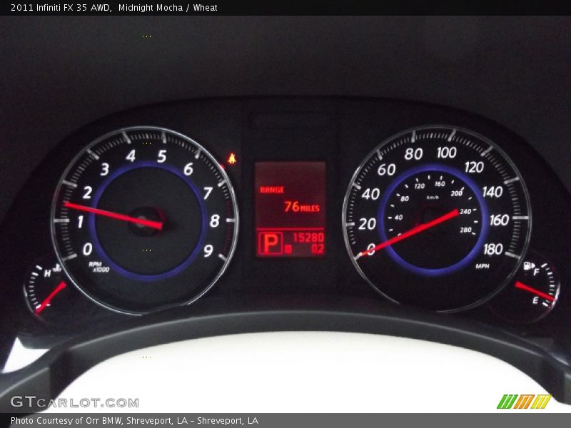 Midnight Mocha / Wheat 2011 Infiniti FX 35 AWD