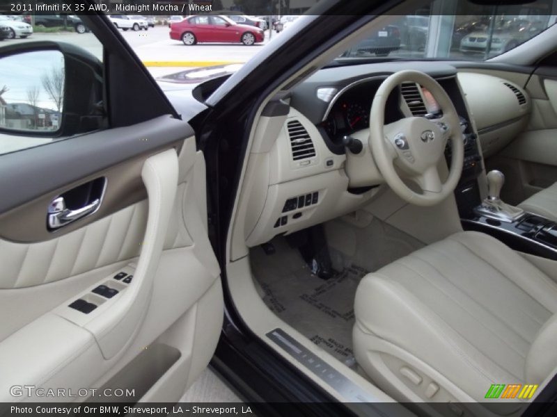 Midnight Mocha / Wheat 2011 Infiniti FX 35 AWD
