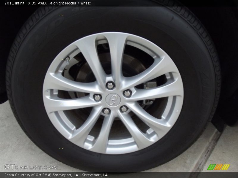 Midnight Mocha / Wheat 2011 Infiniti FX 35 AWD