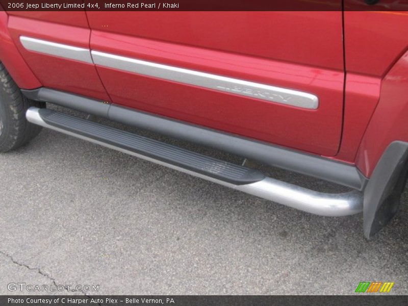 Inferno Red Pearl / Khaki 2006 Jeep Liberty Limited 4x4