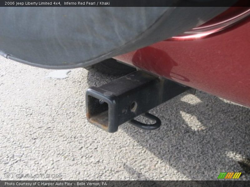 Inferno Red Pearl / Khaki 2006 Jeep Liberty Limited 4x4