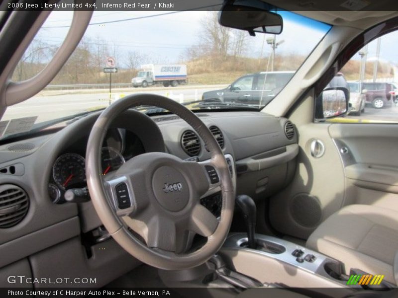  2006 Liberty Limited 4x4 Khaki Interior