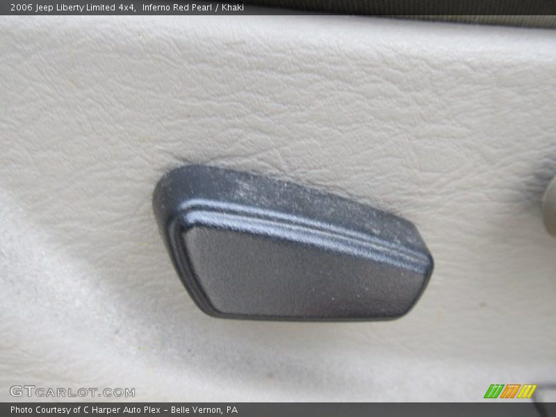 Inferno Red Pearl / Khaki 2006 Jeep Liberty Limited 4x4