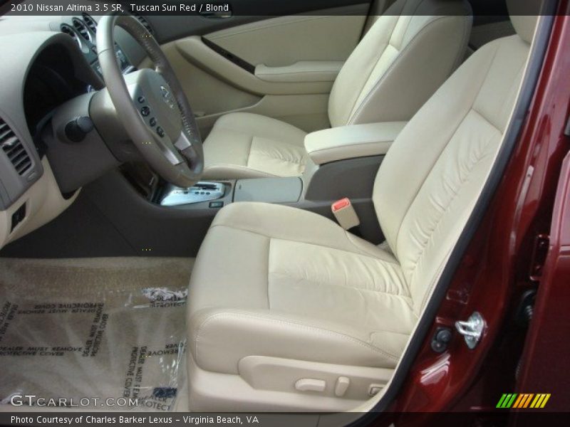 Tuscan Sun Red / Blond 2010 Nissan Altima 3.5 SR