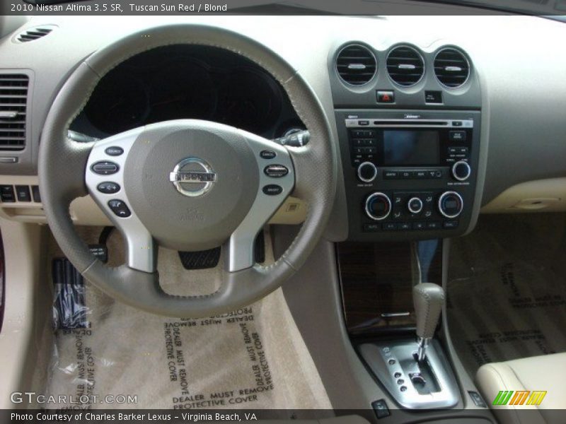 Tuscan Sun Red / Blond 2010 Nissan Altima 3.5 SR