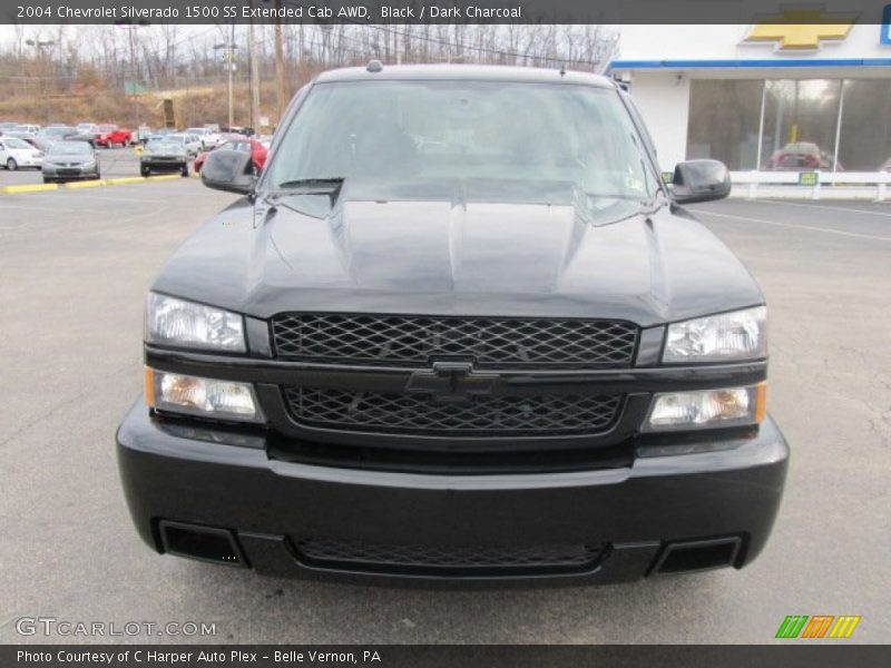 Black / Dark Charcoal 2004 Chevrolet Silverado 1500 SS Extended Cab AWD