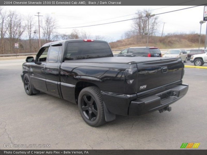 Black / Dark Charcoal 2004 Chevrolet Silverado 1500 SS Extended Cab AWD