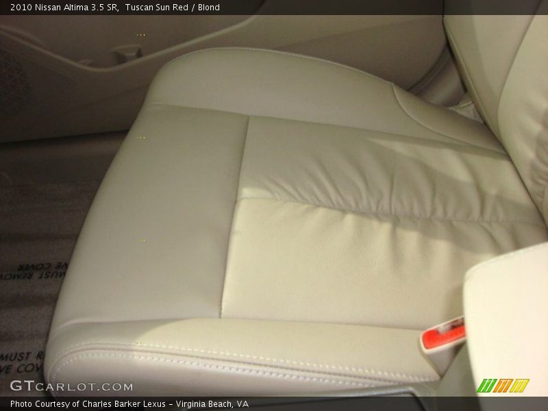 Tuscan Sun Red / Blond 2010 Nissan Altima 3.5 SR