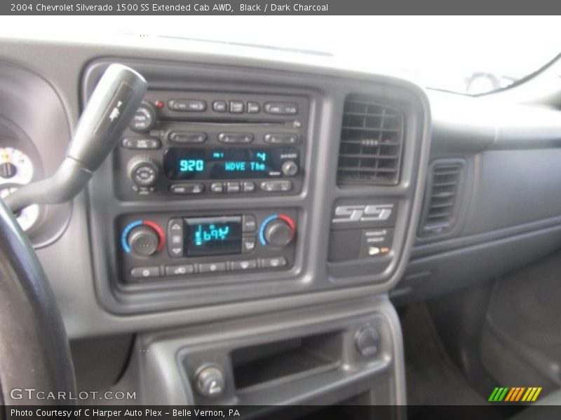 Black / Dark Charcoal 2004 Chevrolet Silverado 1500 SS Extended Cab AWD